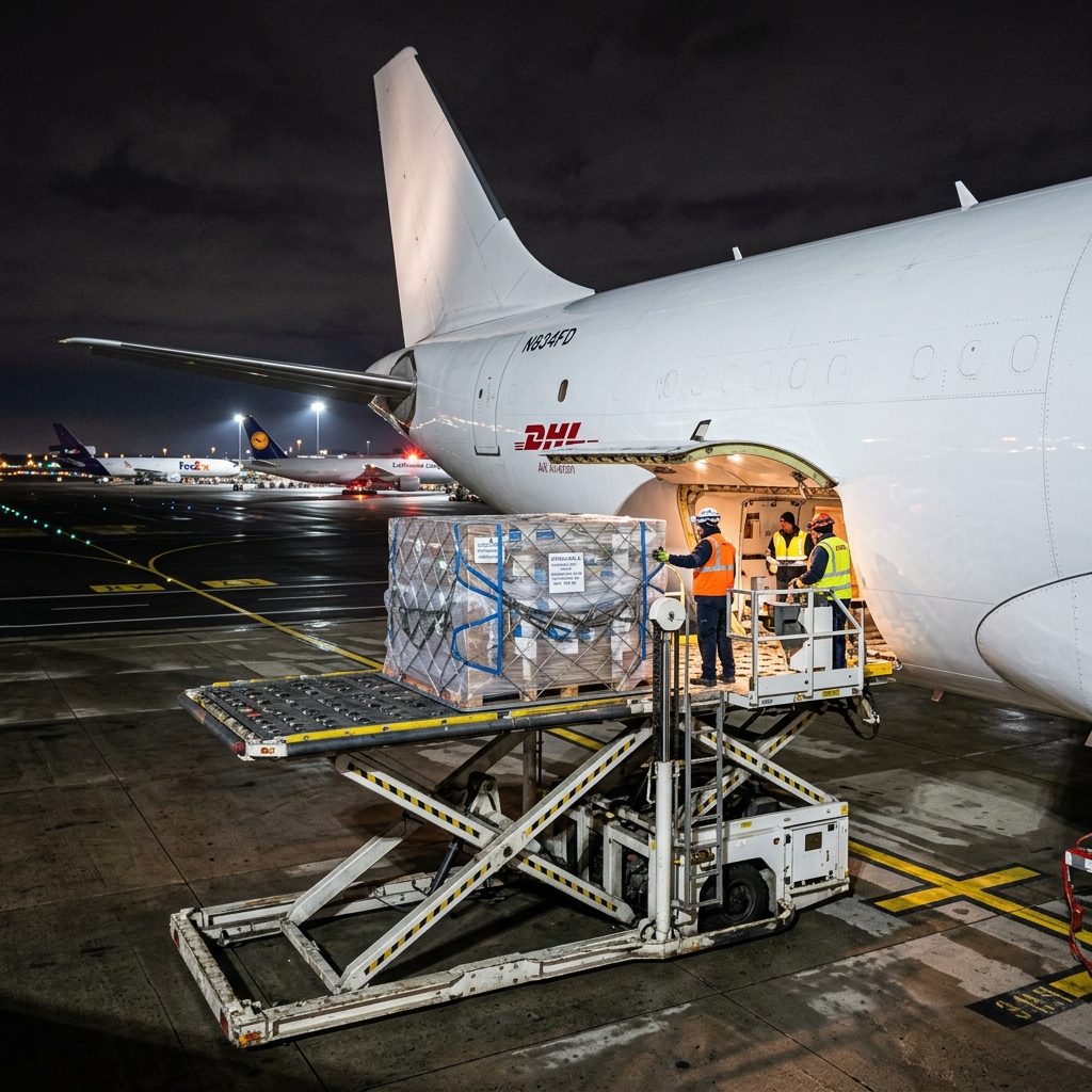 Garnet Agro Air Freight Cargo Aeroplane